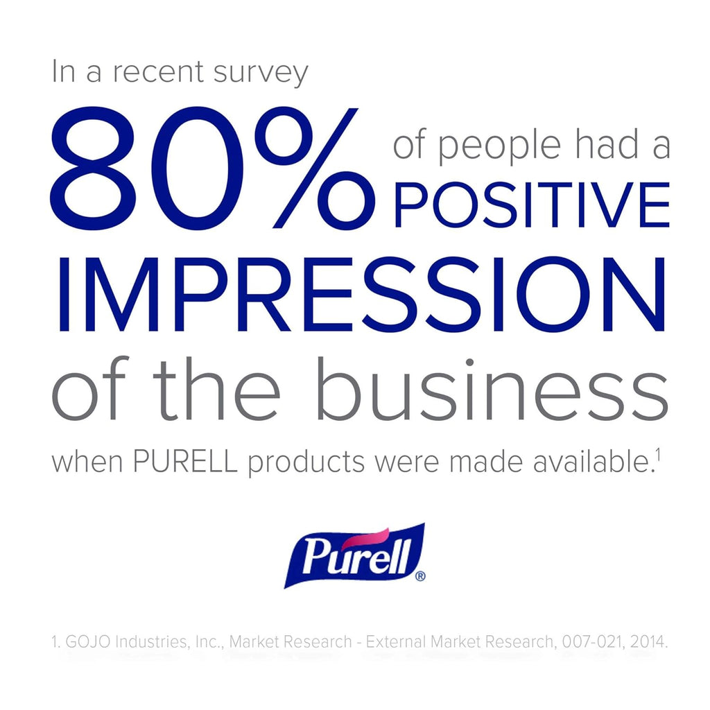 Purell Advanced Hand Sanitizer Gel Refill, 1200 mL, Pack of 4 F88480