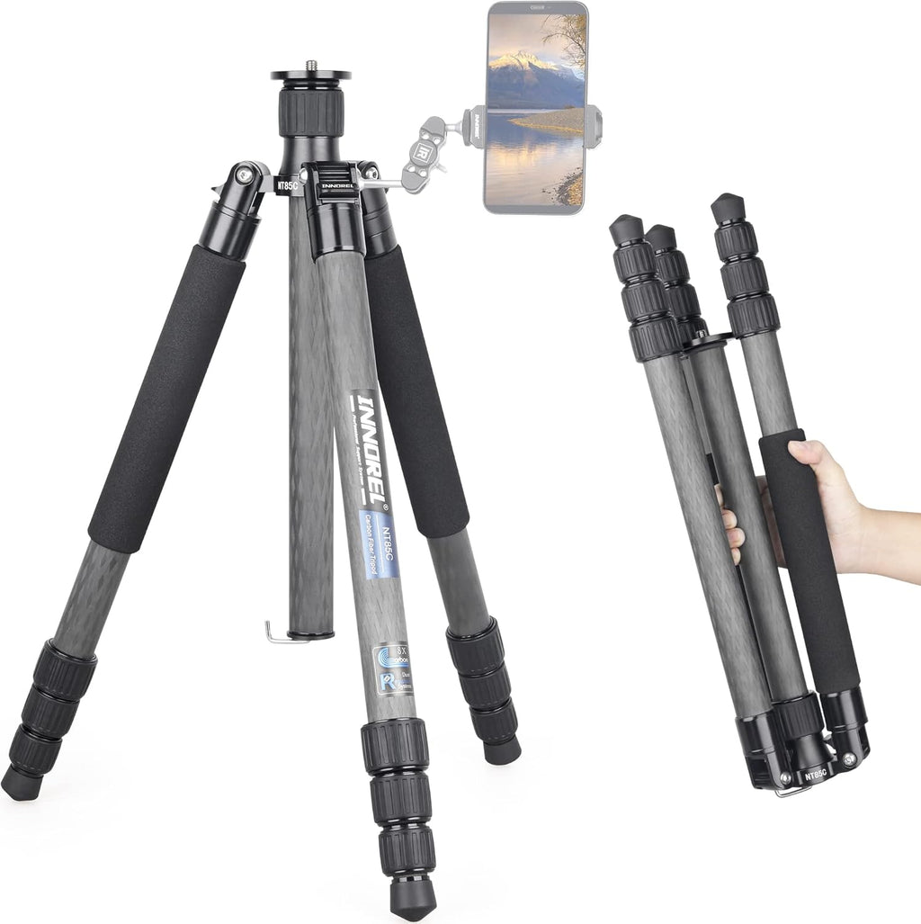 Carbon Fiber Tripod with 32mm Tube and 360° Panoramic Ballhead X7584