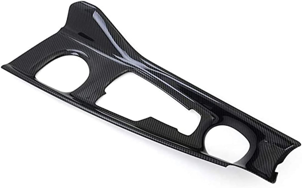 ABS Carbon Fiber Center Console Gear Shift Panel Trim Pack of 2 U653755