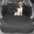 Black Waterproof Dog Cargo Liner with Side Walls Protector and Bumper Flap J650243