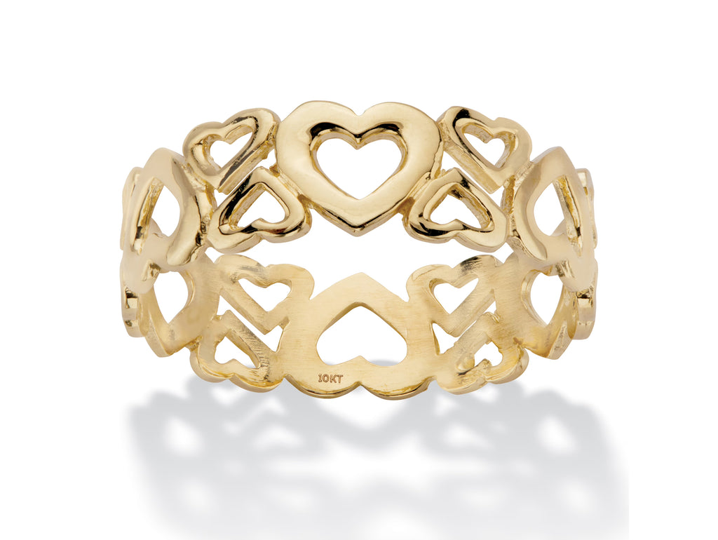 10k Yellow Gold Eternity Ring F870