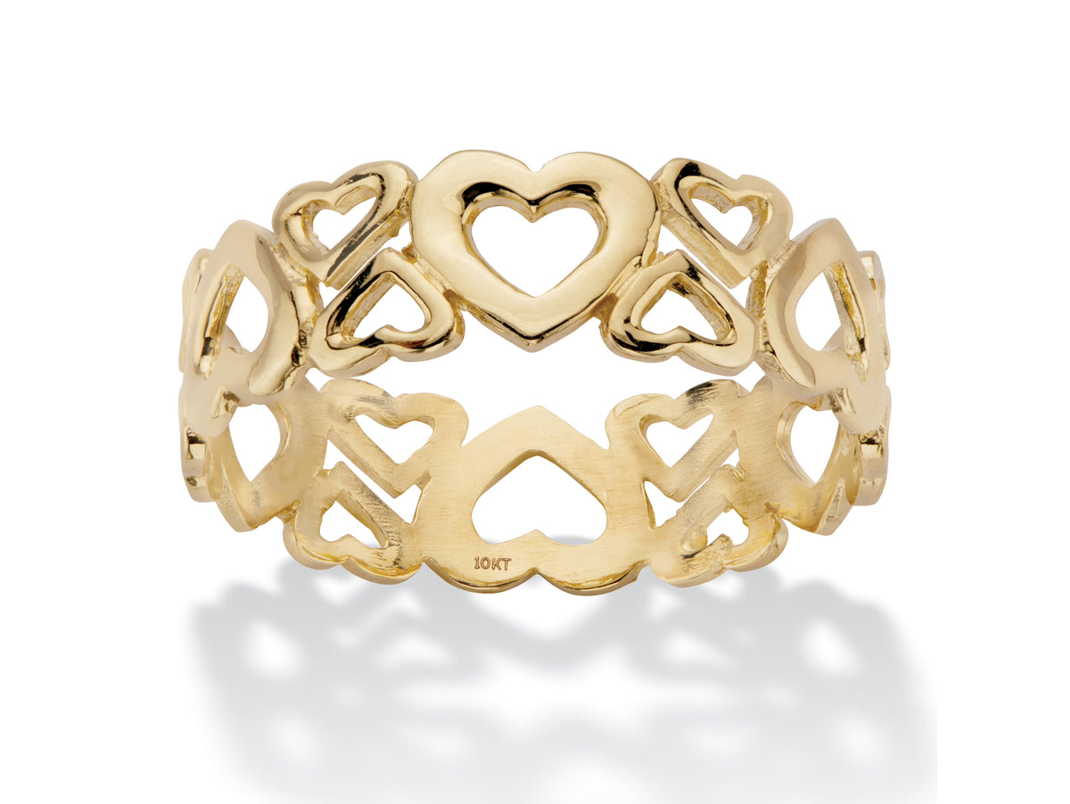10k Yellow Gold Eternity Ring F870