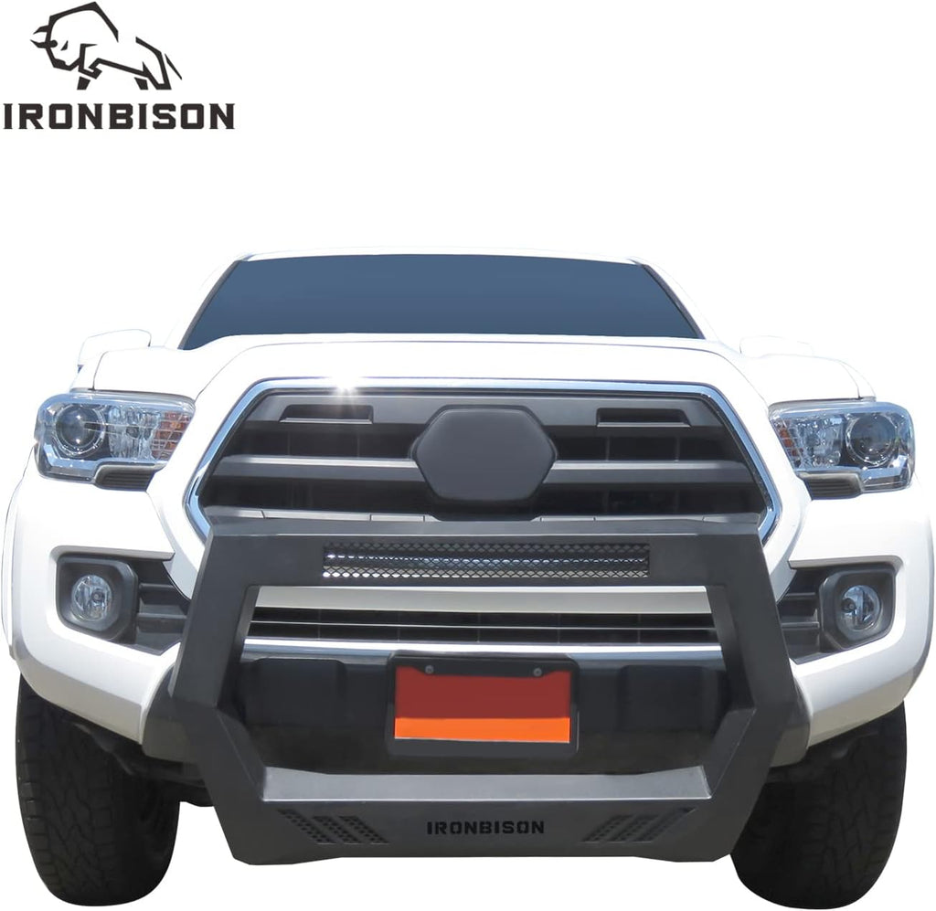 Black Front Bumper Brush Grille Guard U78145