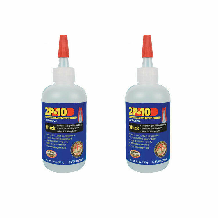 10 oz Wood Super Glue Adhesive 2-Pack V232495