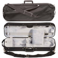 Oblong Violin Case with Gray Velour Interior O46482