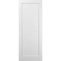 Slab Barn Door Panel 32 x 96 White Silk C630