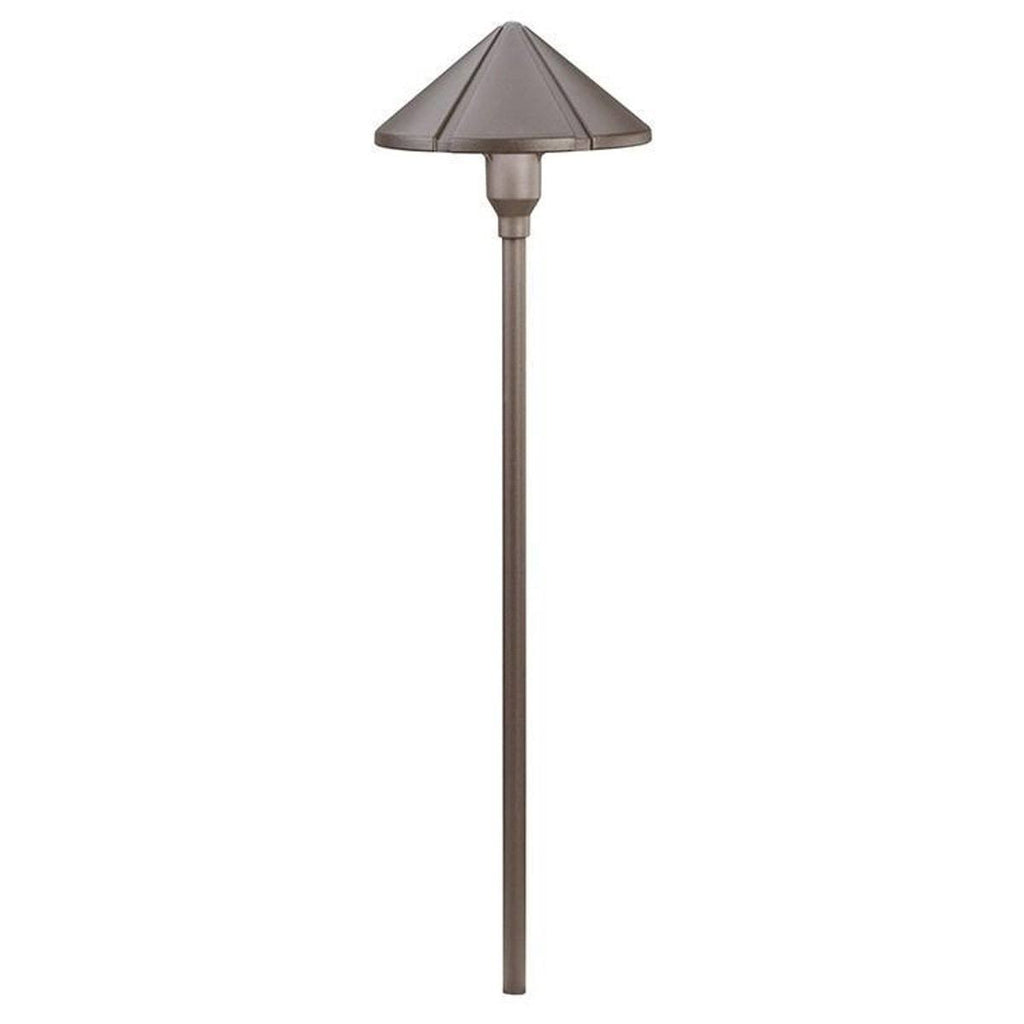 Textured Architectural Bronze LED Path Light X750811