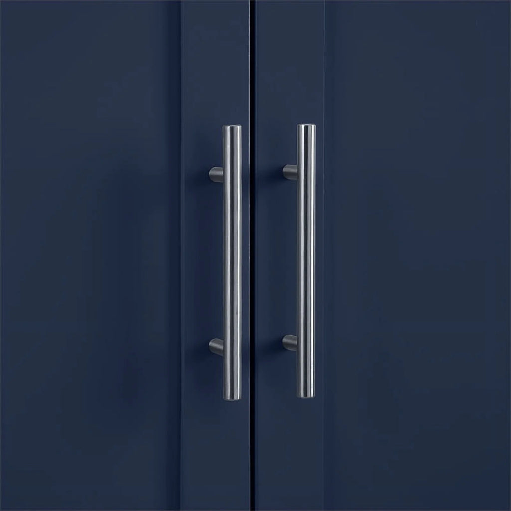Navy Wood Kitchen Storage Pantry Z2533
