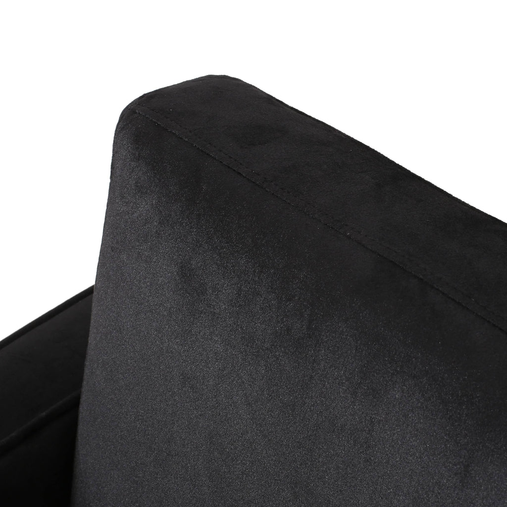 Gray Velvet Club Chair V666243