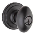 Iron Black Finish Entry Door Lock U856292