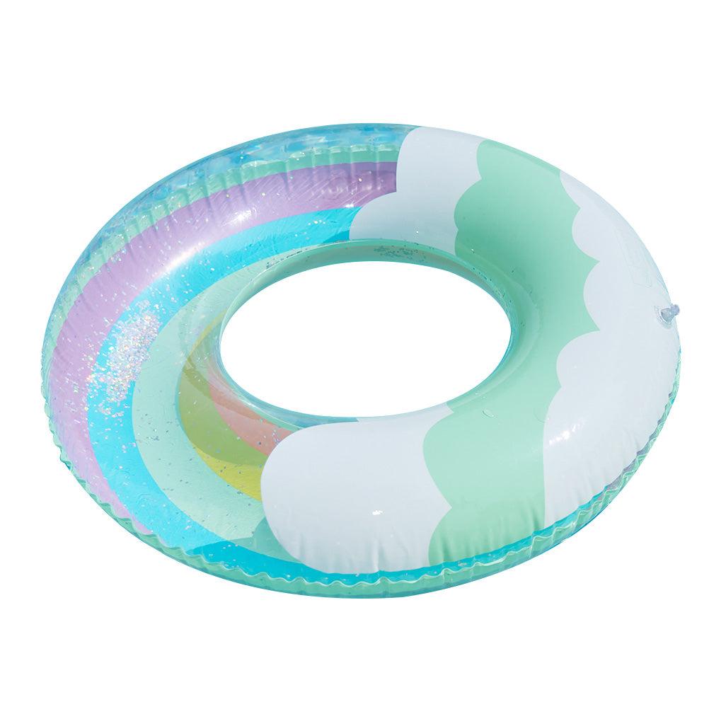 Inflatable Swimming Ring with Sequin Design B3744