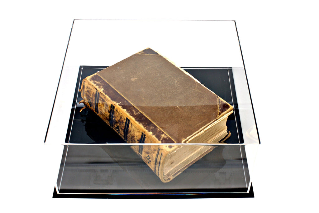 Clear Acrylic Book Display Case H97377