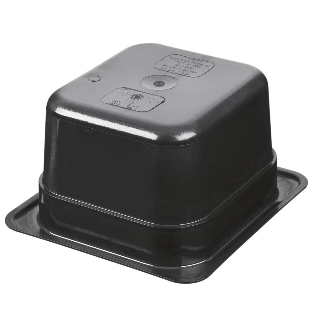 1/6 Size High Heat X-Pan - 4x22 Deep - Black Onyx L34924