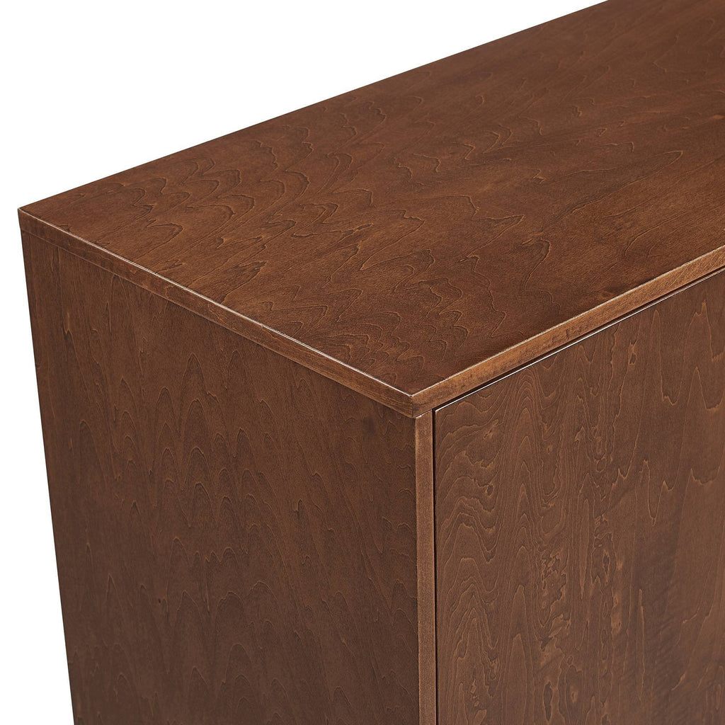 Walnut 3 Drawer 2 Door Sideboard V869772