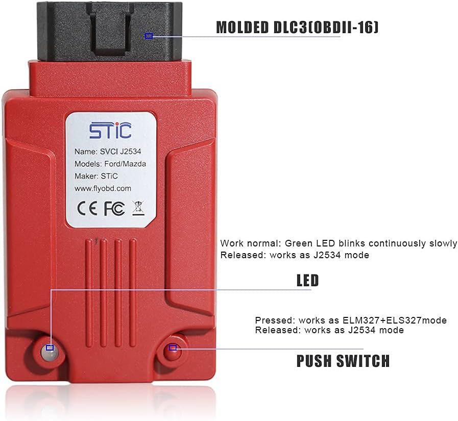 Diagnostic Interface for Ford Mazda Scan Tool M34734