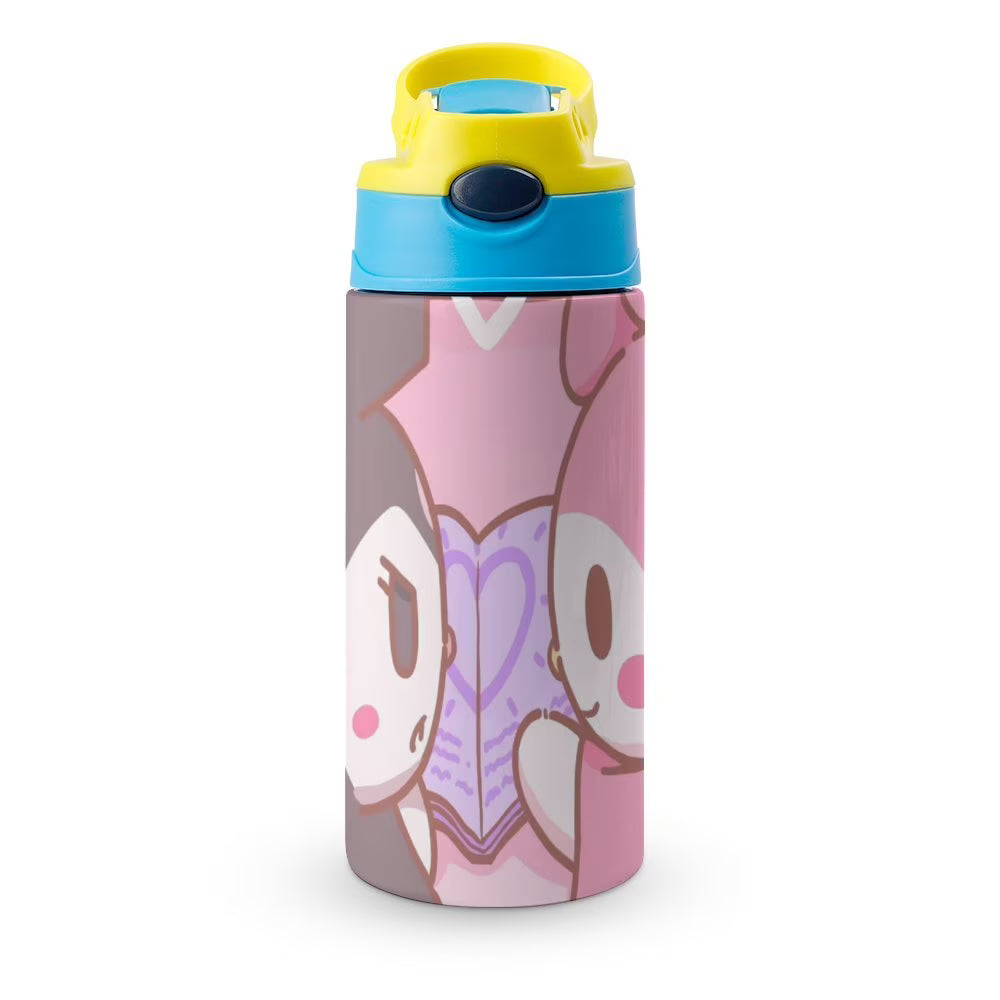 Stainless Steel Vacuum Insulated Straw Water Bottle P225