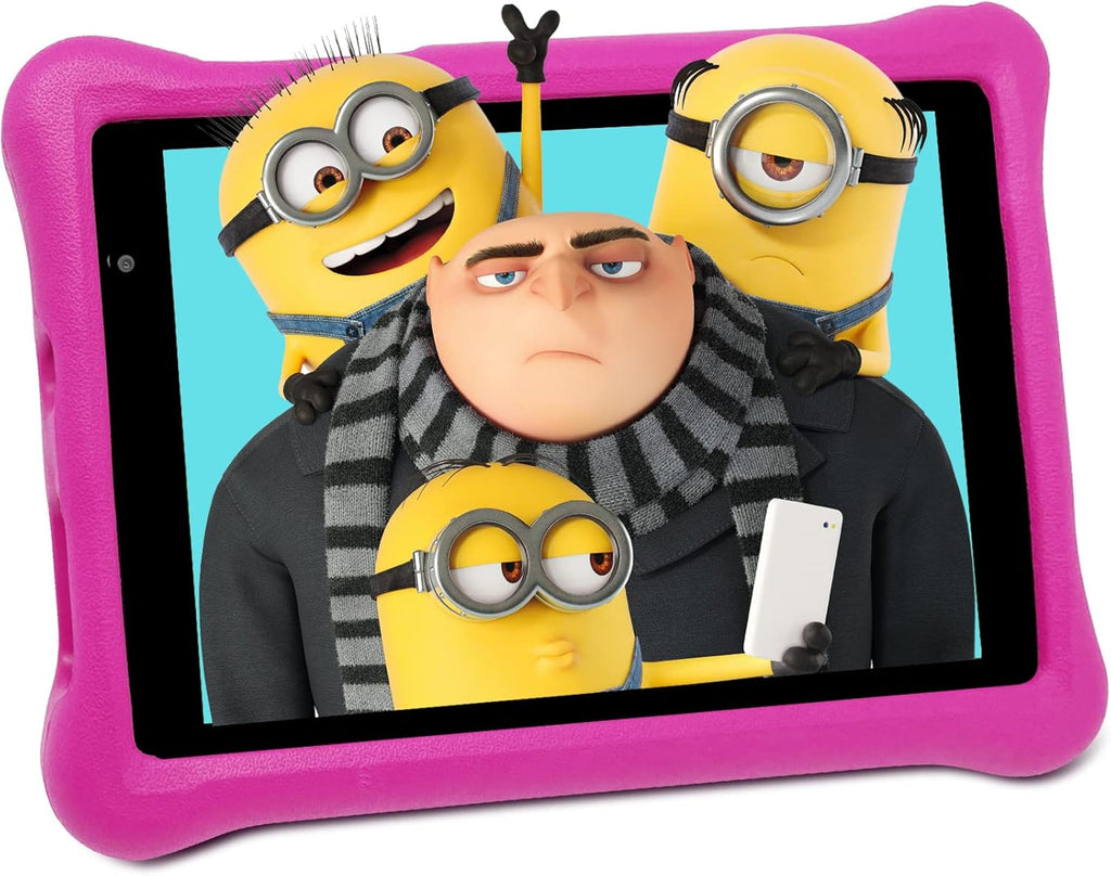 Kids Tablet 8 inch Android 10.0 Tablet, 2GB RAM 32GB ROM, Quad Core Processor, IPS HD Display, Dual Cameras, WiFi Tablet with Case Z972