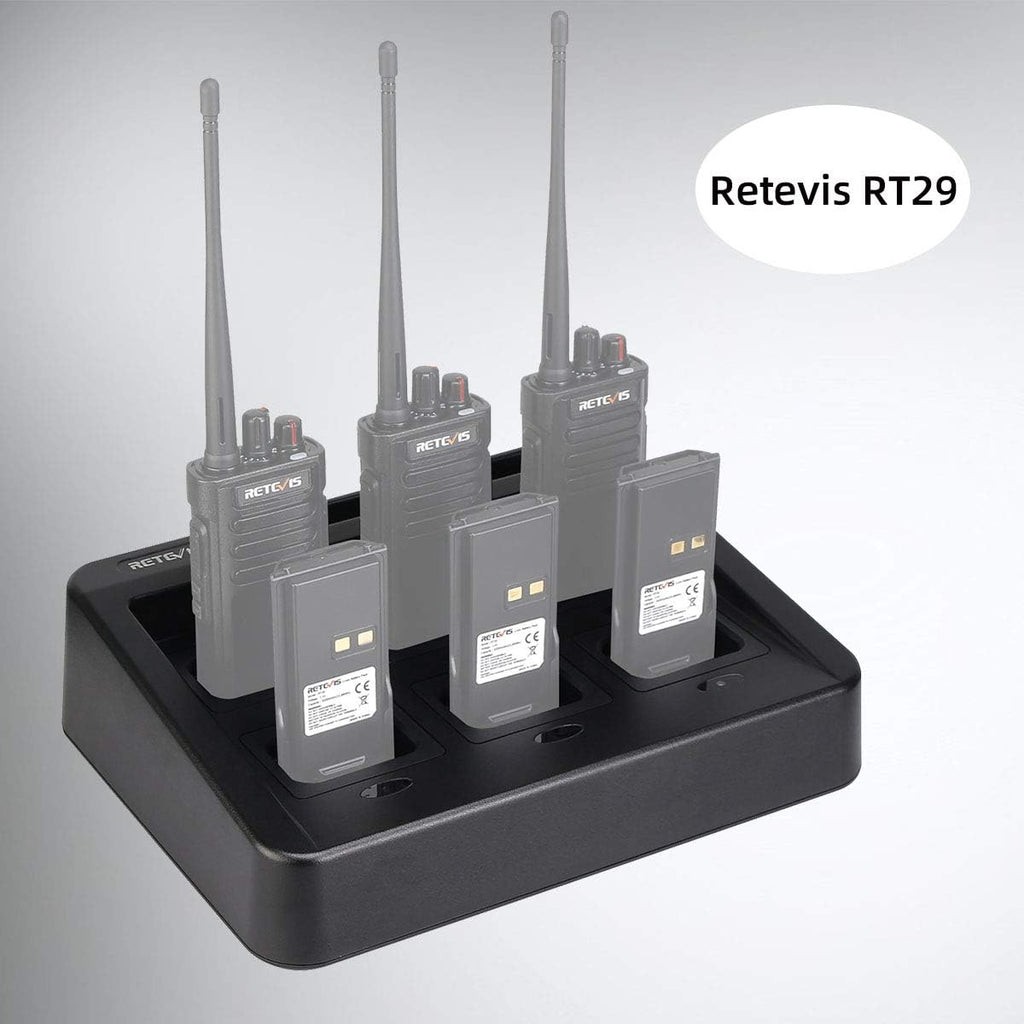 Six-Way Charger for Walkie Talkie (1 Pack) Y484007