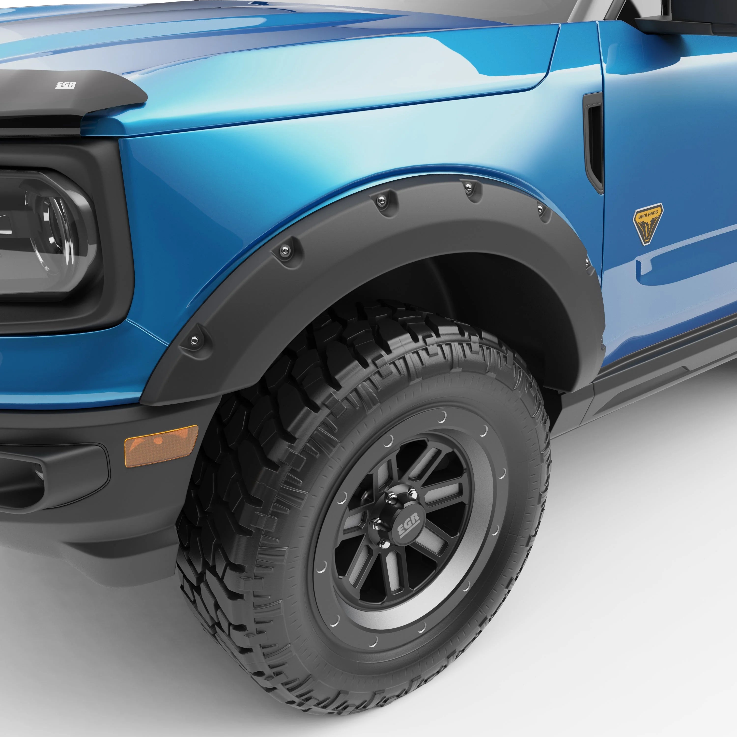 Set Of 4 Bolt-On Fender Flares for Ford Bronco Sport 4 Door O172