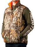 Reversible Camo and Blaze Full-Zip Hunting Vest Y855