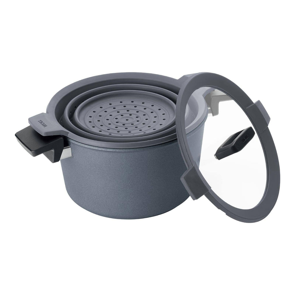 Stock Pot with Lid & Silicone Insert A51680