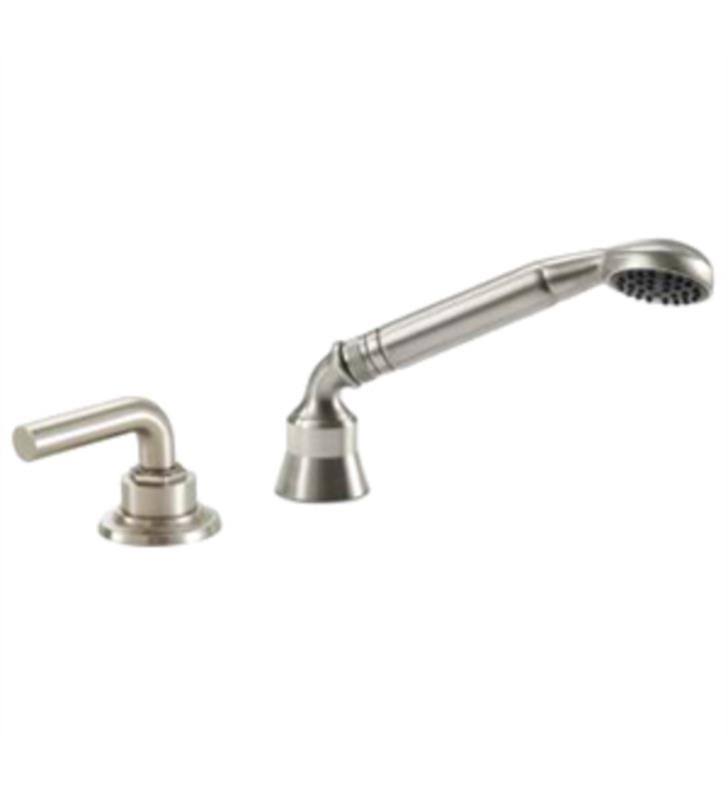 Satin Brass Handshower and Diverter Trim for Roman Tub I90313