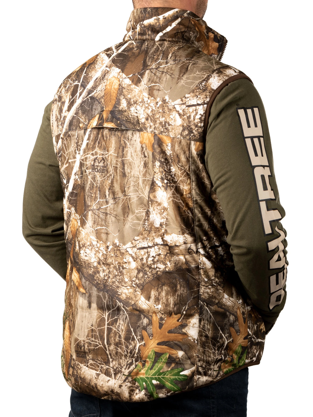 Reversible Camo and Blaze Full-Zip Hunting Vest Y855