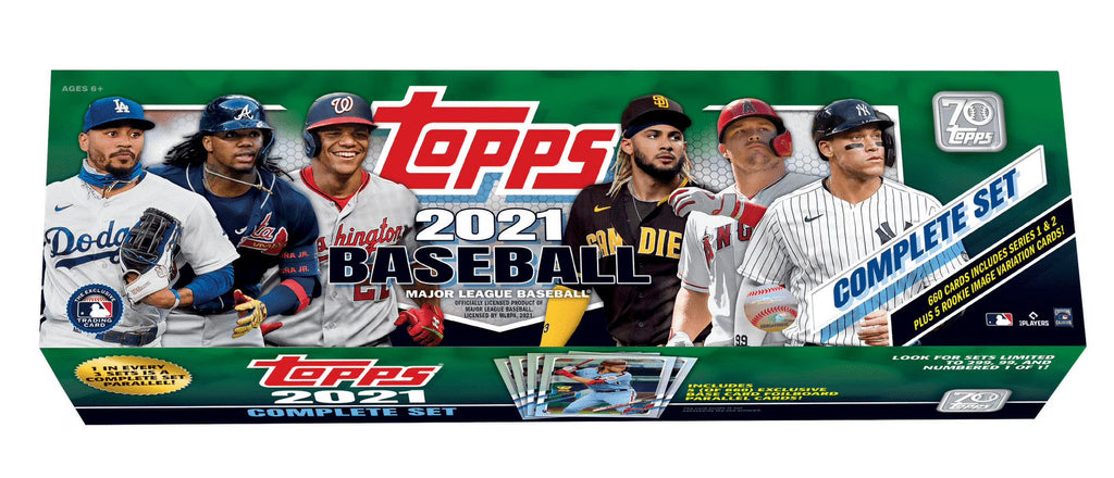 2021 Topps Complete Set MLB Baseball Trading Cards Retail Box X988