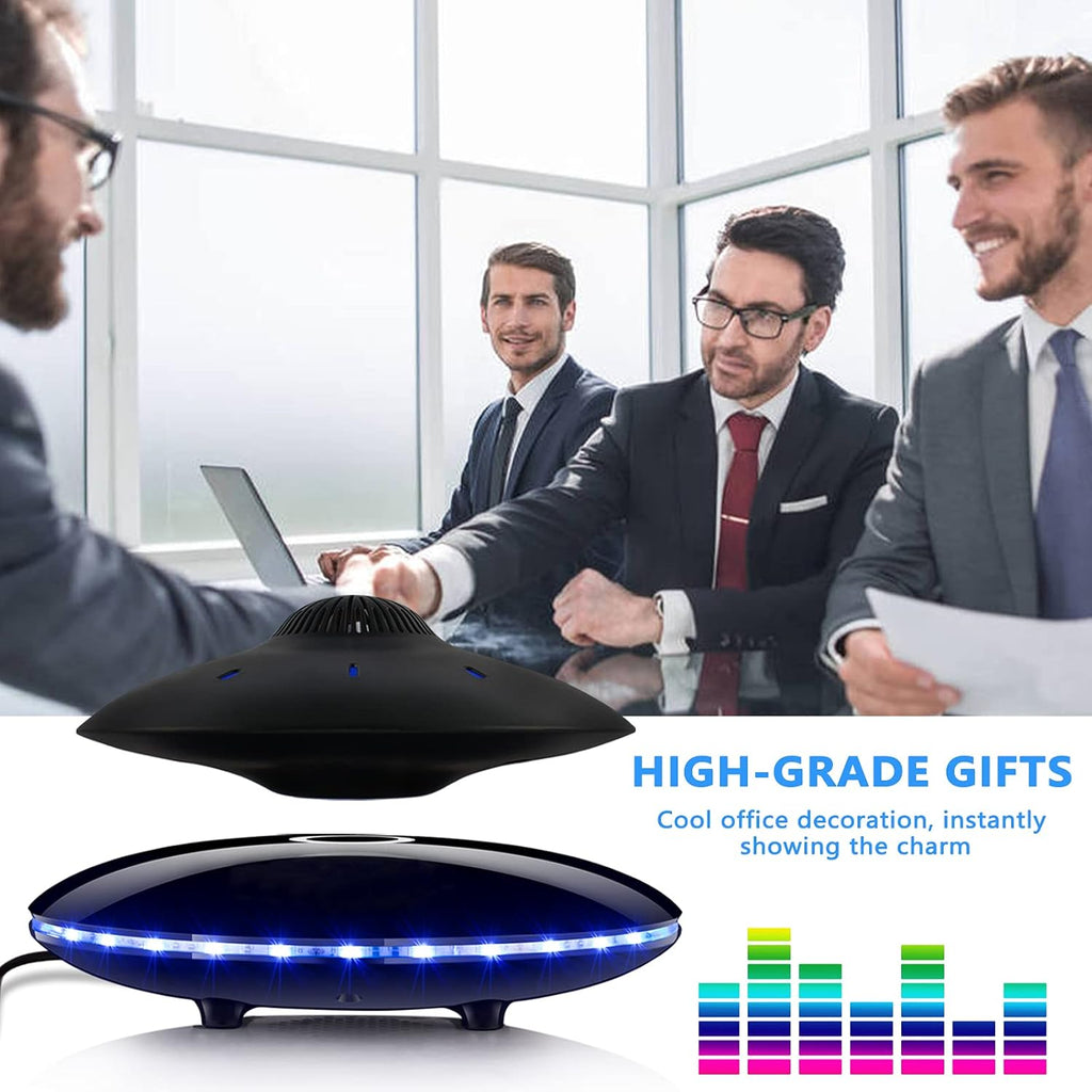 Magnetic Levitating Bluetooth Speaker with LED Lights Base V939