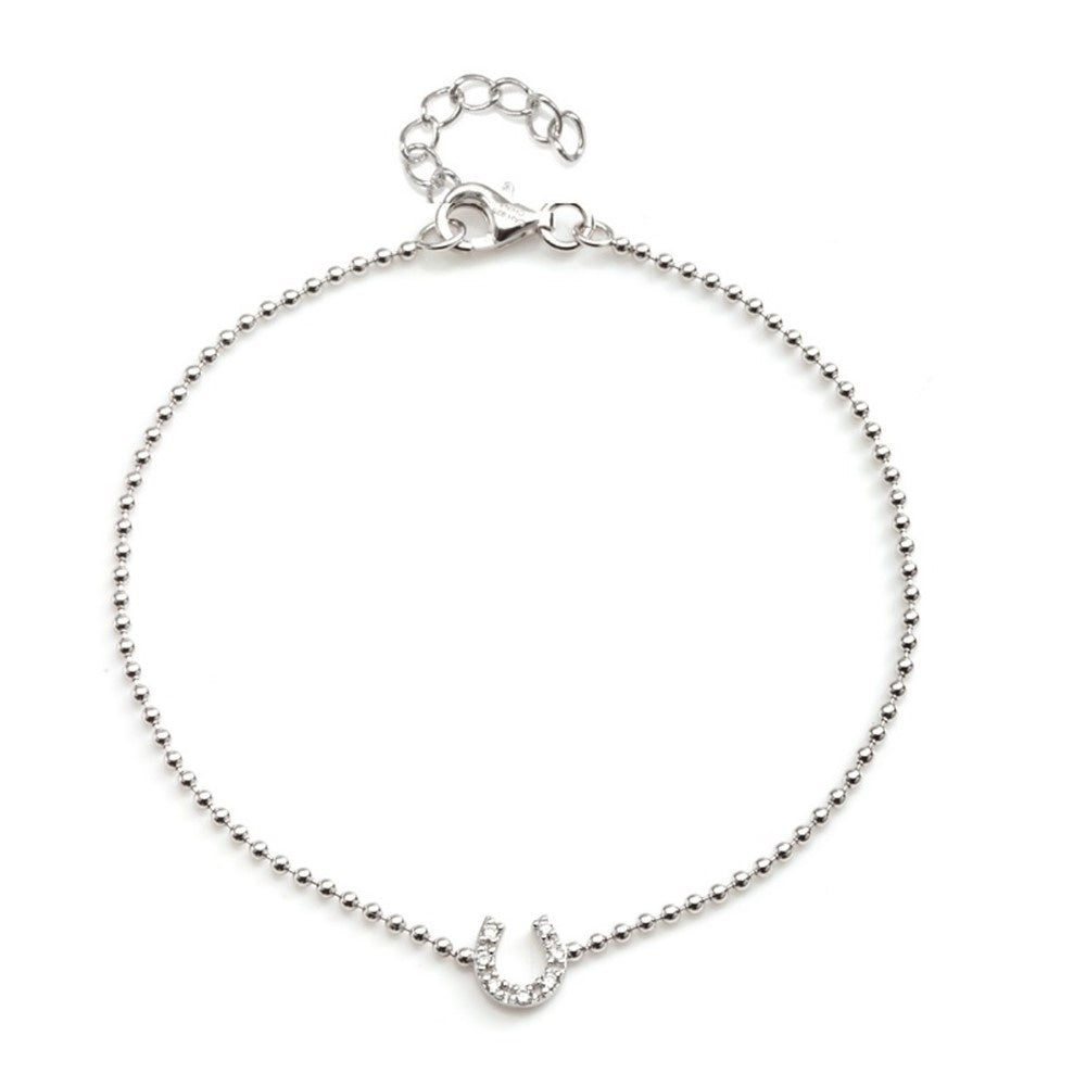 10k Two-tone Gold Heart Infinity Diamond Necklace w/ Chain S9546