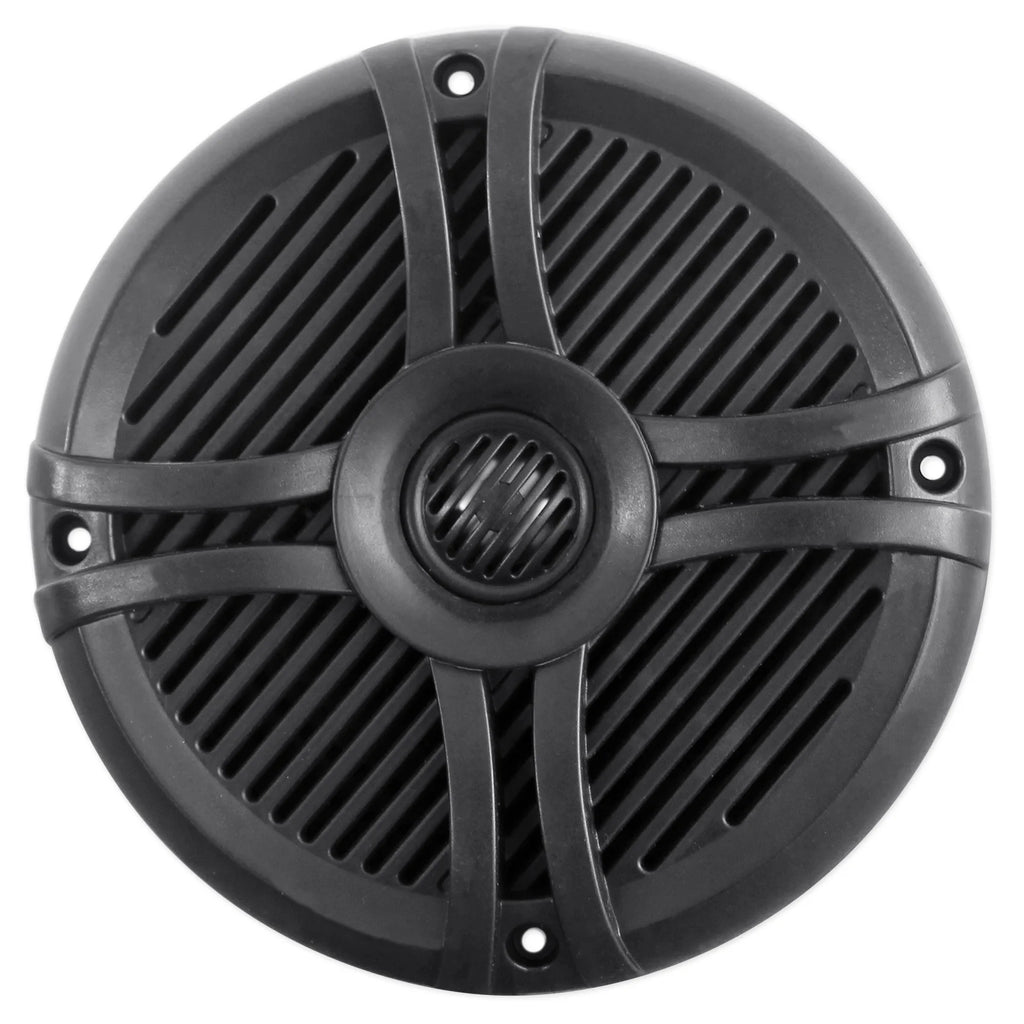 6.5" 1600w Marine Boat Speakers with Wakeboards and Amp Wire Kit G63977