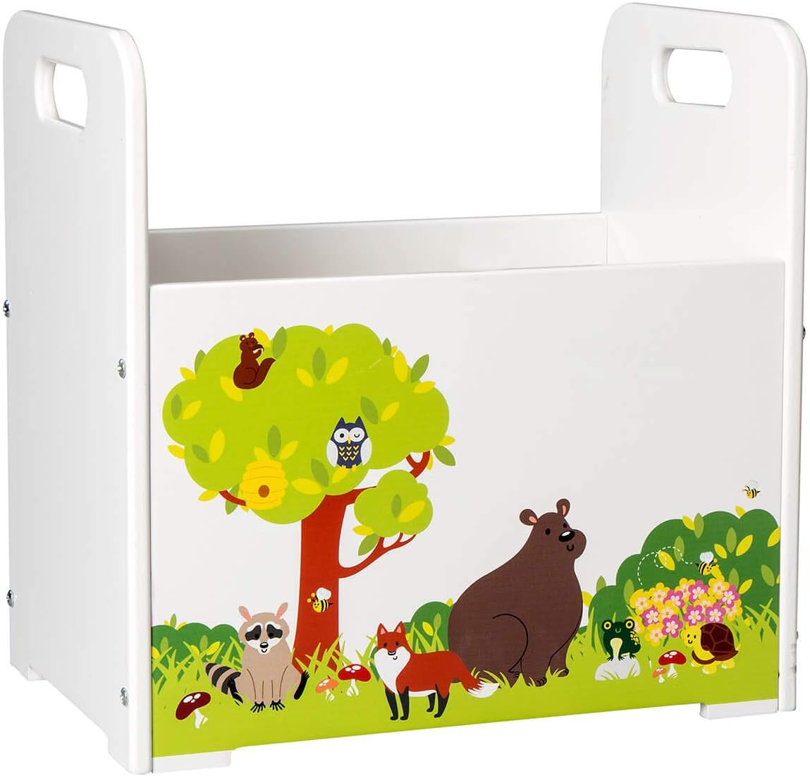 Wooden Book Storage Bin, Pack of 2 B379749