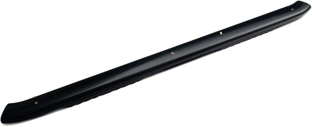 Black 5-Inch Oval Bent End Side Step Bars B717652