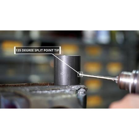 63/64 Cobalt Steel Taper Length Drill Bit K37398