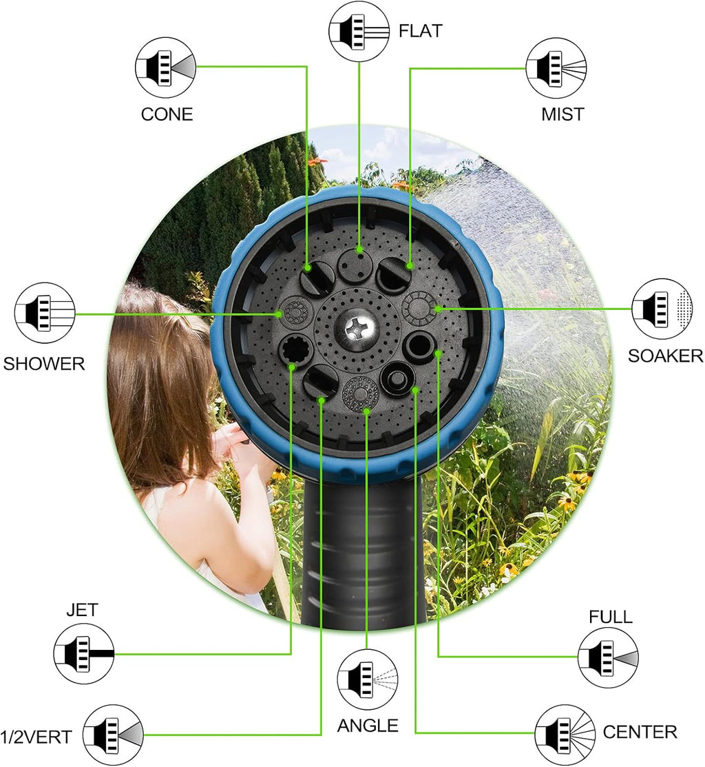 Expandable Garden Hose 100FT Pack of 2 with Spray Nozzle X834668