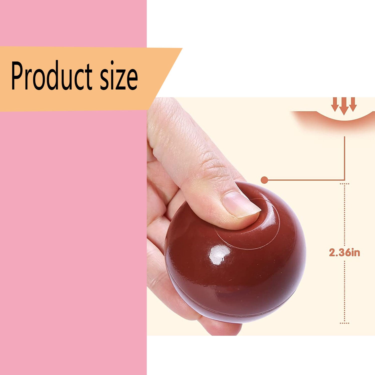 Plastic Ball, Pack of 100 W727