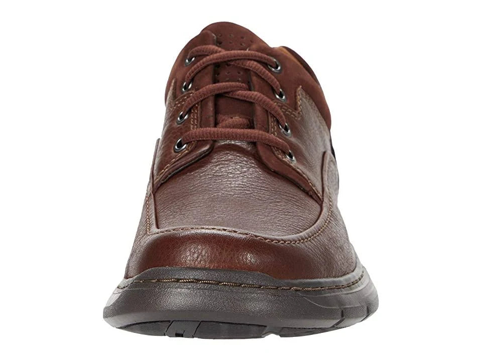 Mahogany Leather Lace-Up Shoes Z1073