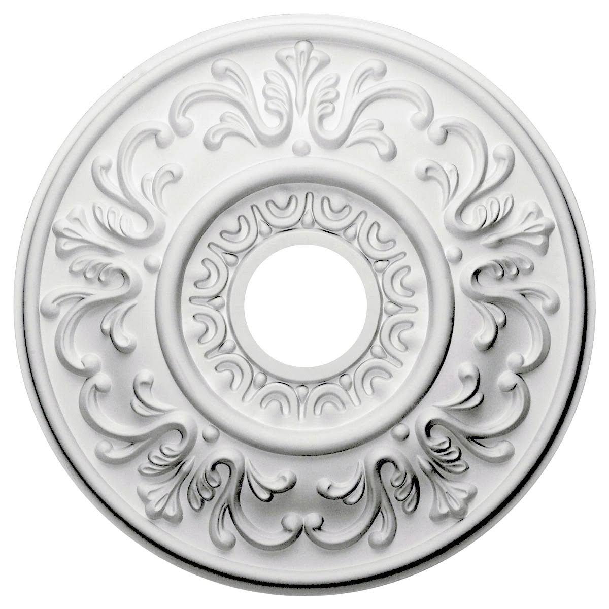 18 inch x 3 1/2 inch x 1 inch Hand-Painted Ceiling Medallion Z221191