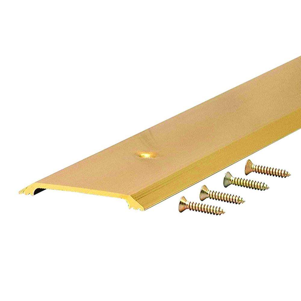Brite Gold Aluminum Saddle Door Threshold O1515