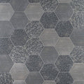 Black 9 in. Hex Matte Porcelain Floor and Wall Tile (20 Pieces 9.47 Sq. ft. / CASE) S1429