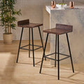Dark Brown 30x22 Bar Stool P6904