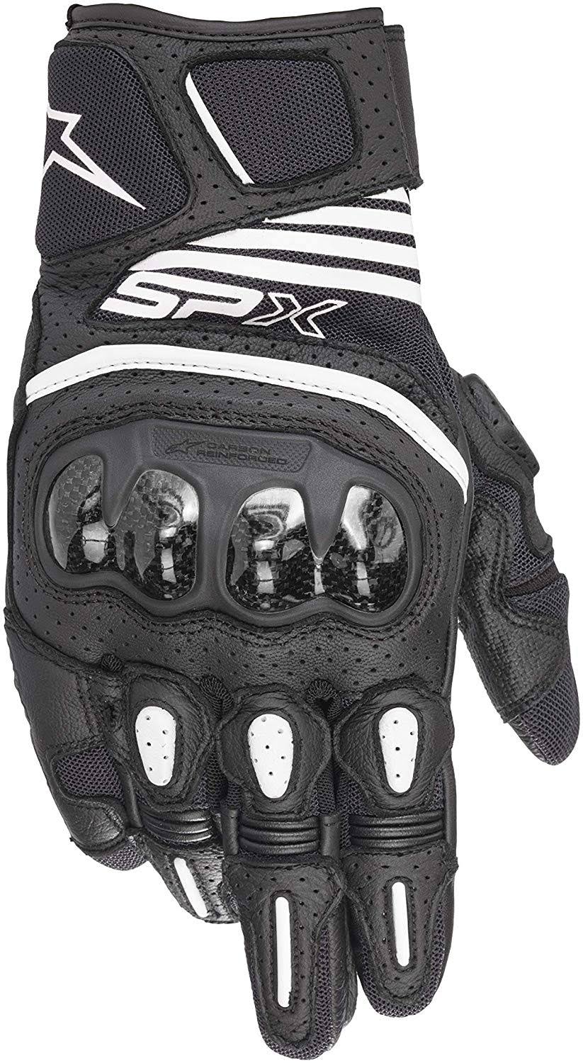 Black White Carbon Gloves M23102