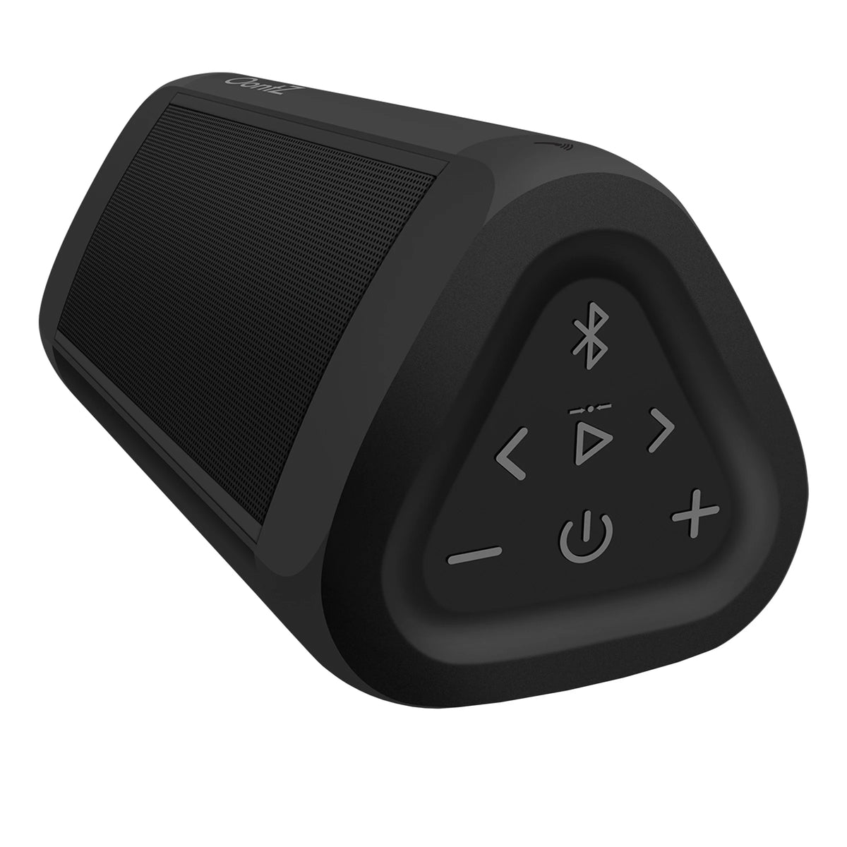 Bluetooth Speaker with Carry Case, 14-Watts, IPX-6 Splashproof Black O32397