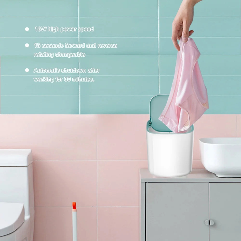 Portable Rotating Laundry Barrel Washer T813786