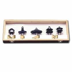 5-Piece 1/2 inch Router Bit Set N197