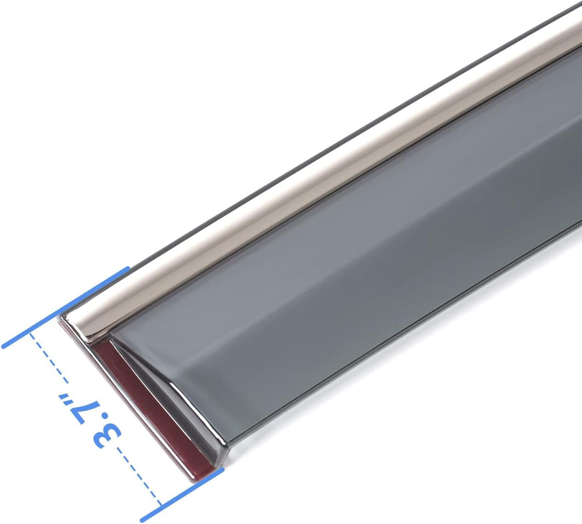 Window Rain Guards for Ford Ranger SuperCrew, Pack of 2 O6200