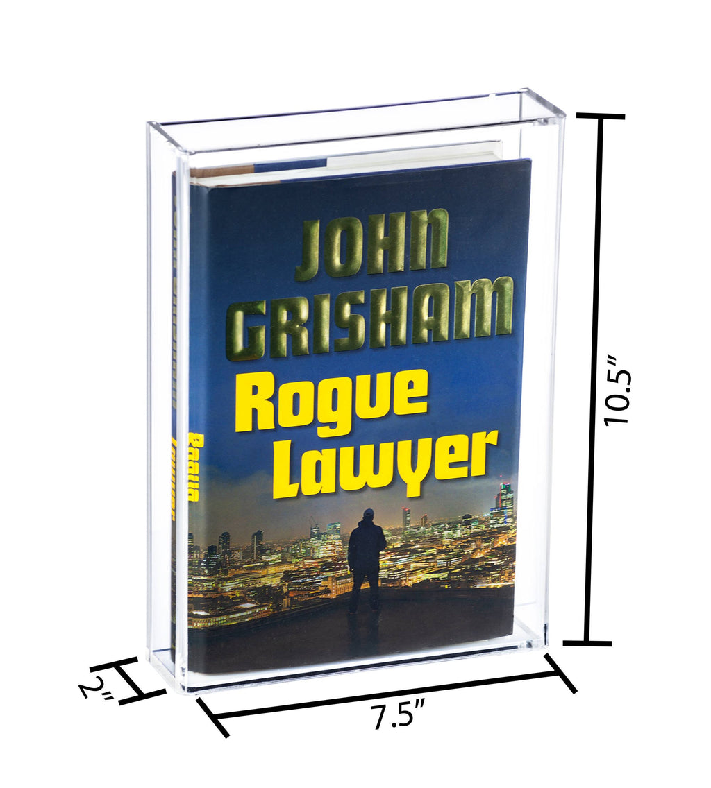 Clear Acrylic Book Display Case H97377
