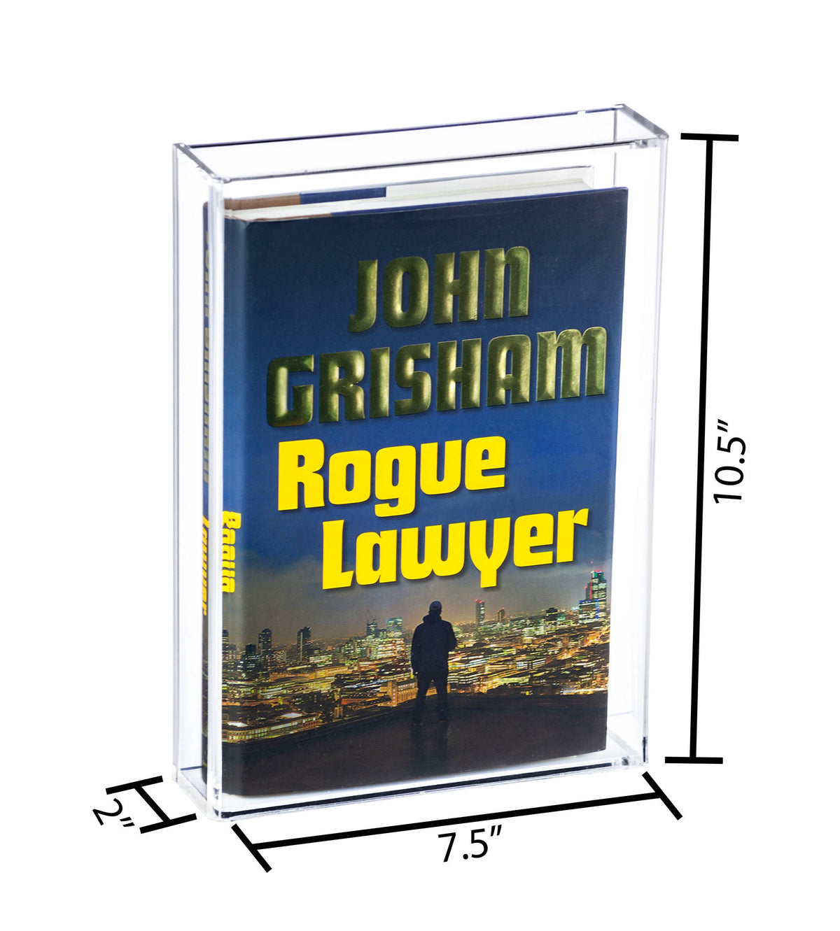 Clear Acrylic Book Display Case H97377