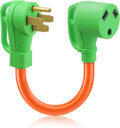 NEMA 14-50P Male to TT-30R Female Generator Adapter Cord, 50 Amp to 30 Amp, STW 10/3 AWG, UL Z9862