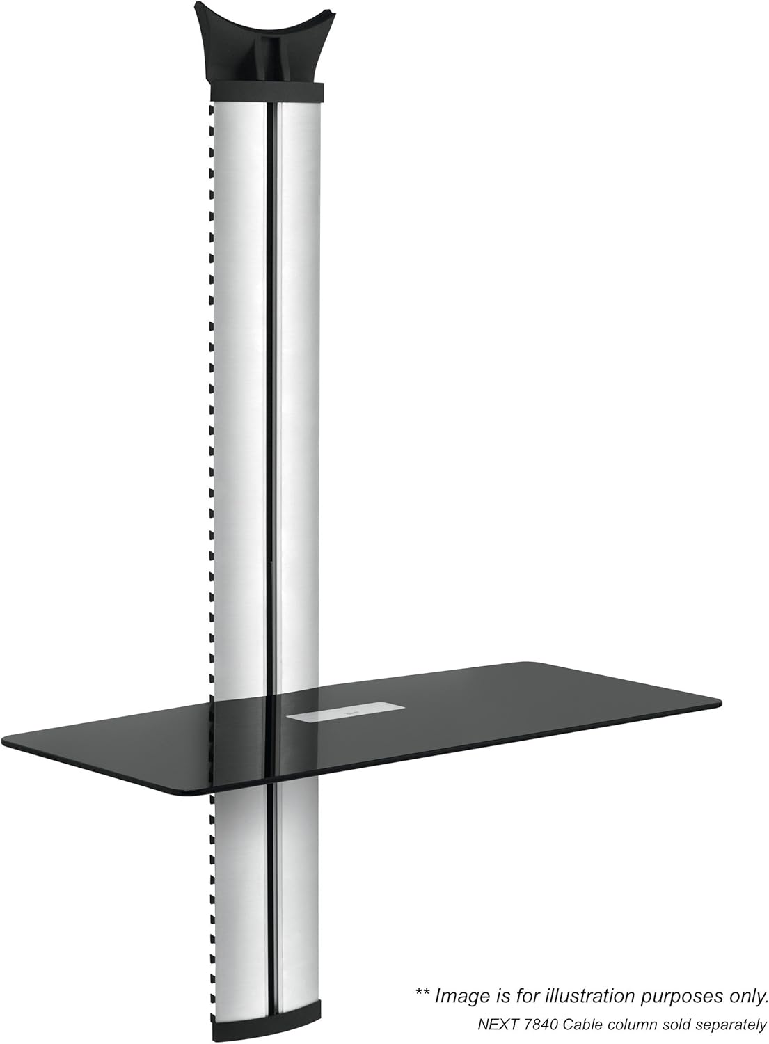Silver/Black Cable Column G954522